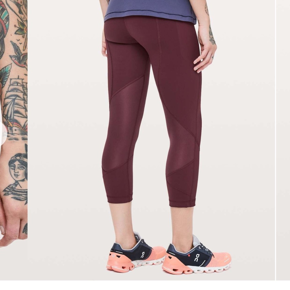 Lululemon Pace Rival Crop *22"